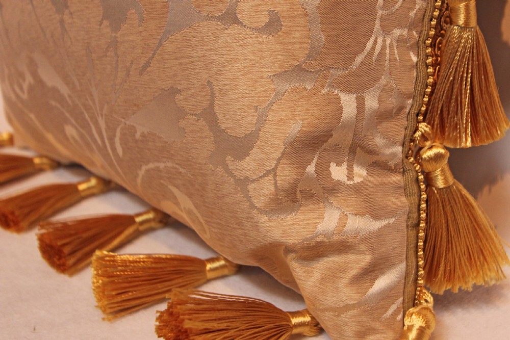 Antique Aubusson cushion View V
