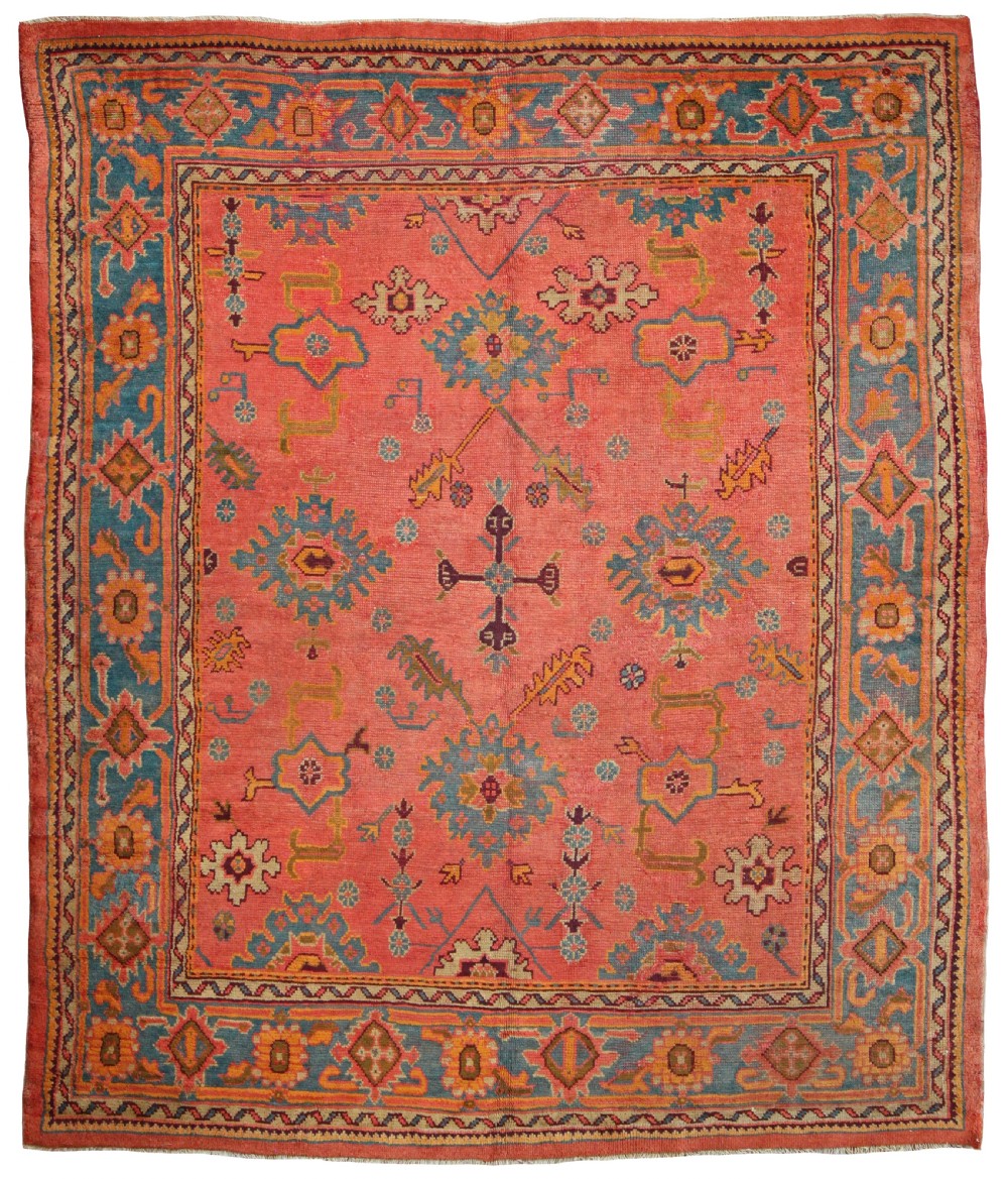 Antique Ushak carpet