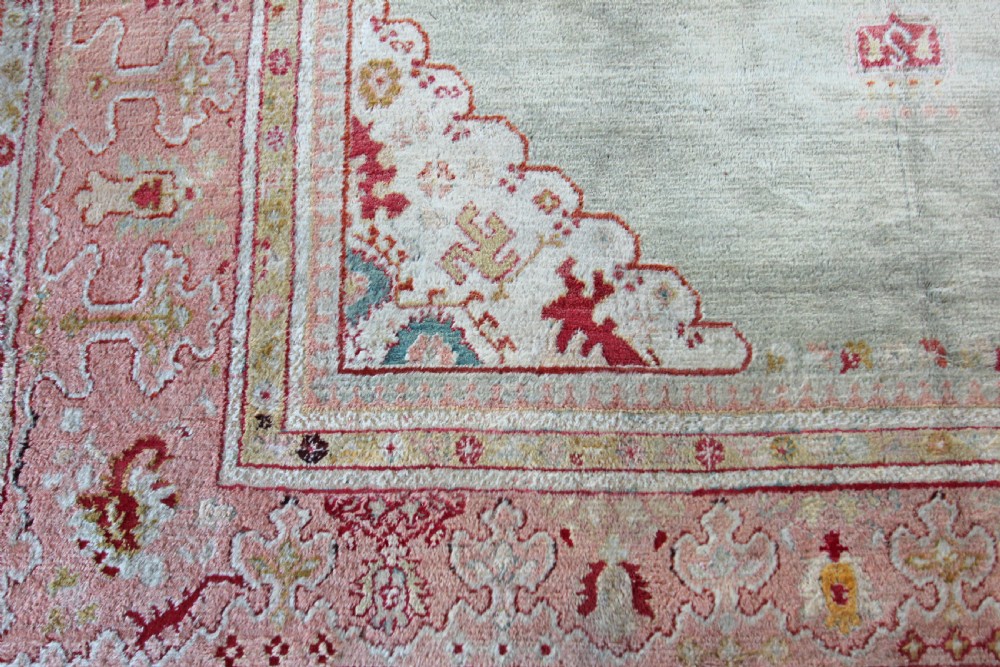 Antique Angora Ushak carpet View VI