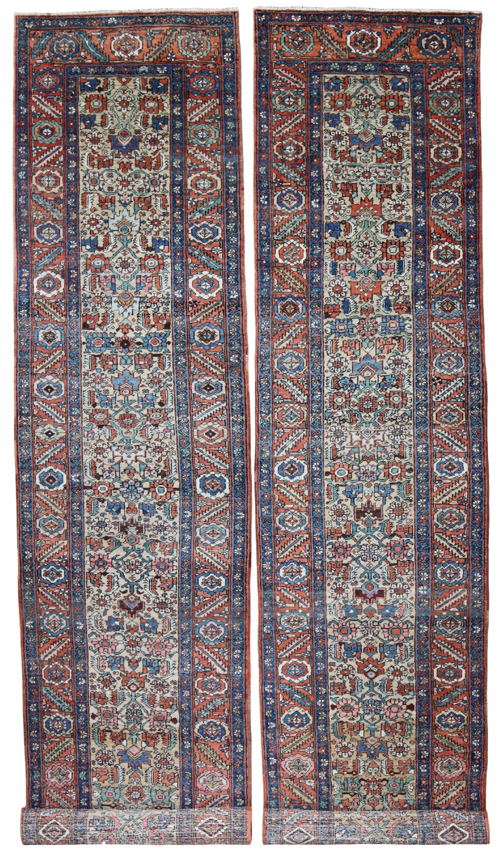 One Antique Heriz runner View XI