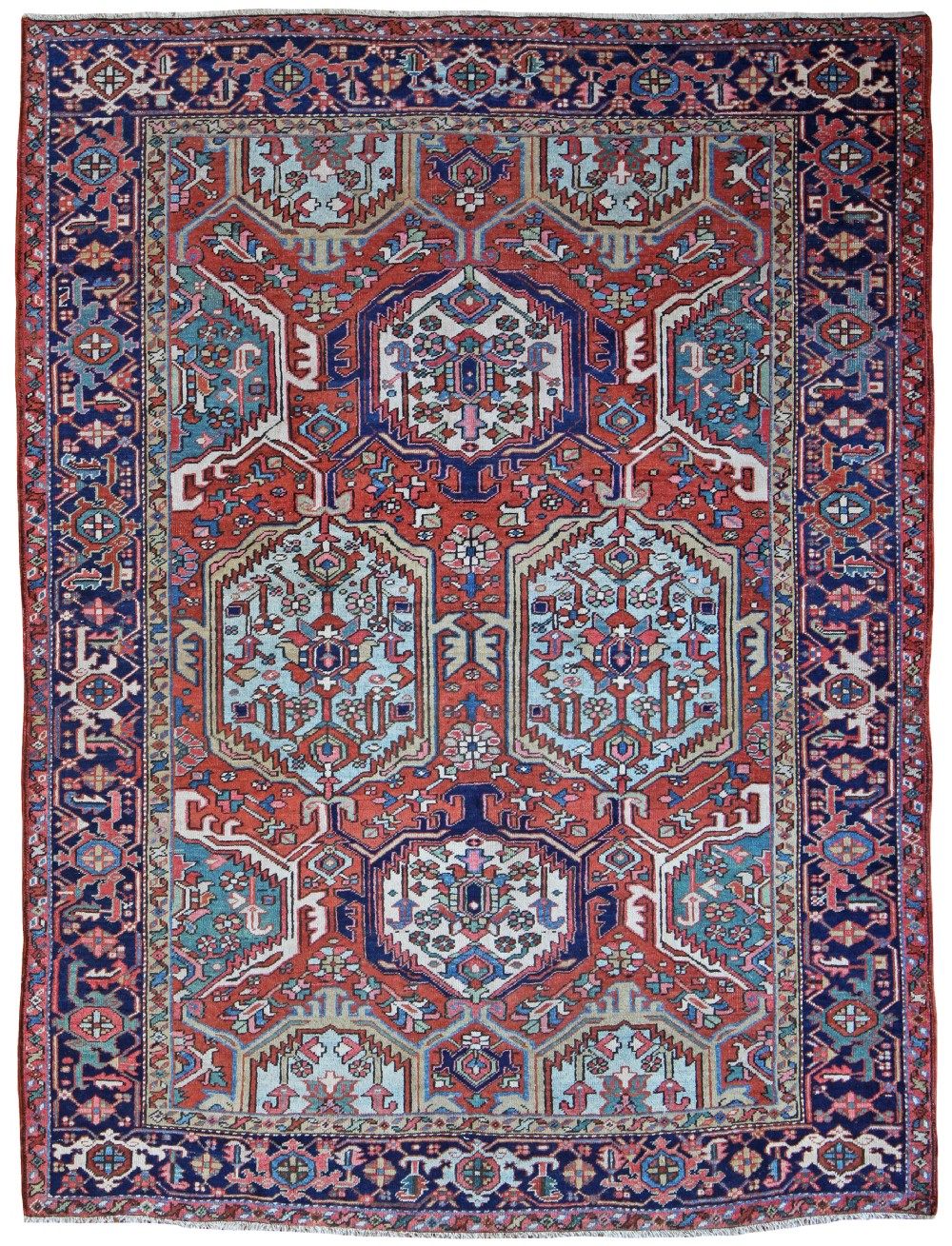 Antique Heriz carpet