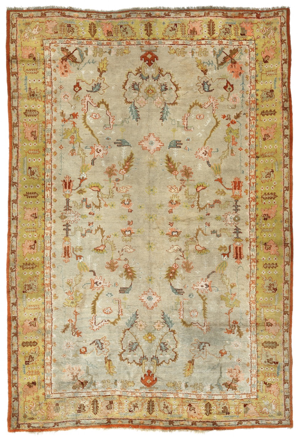 Antique Ushak carpet