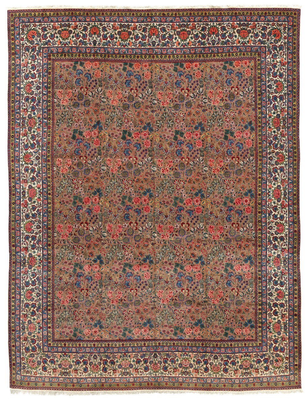 Antique Tehran carpet