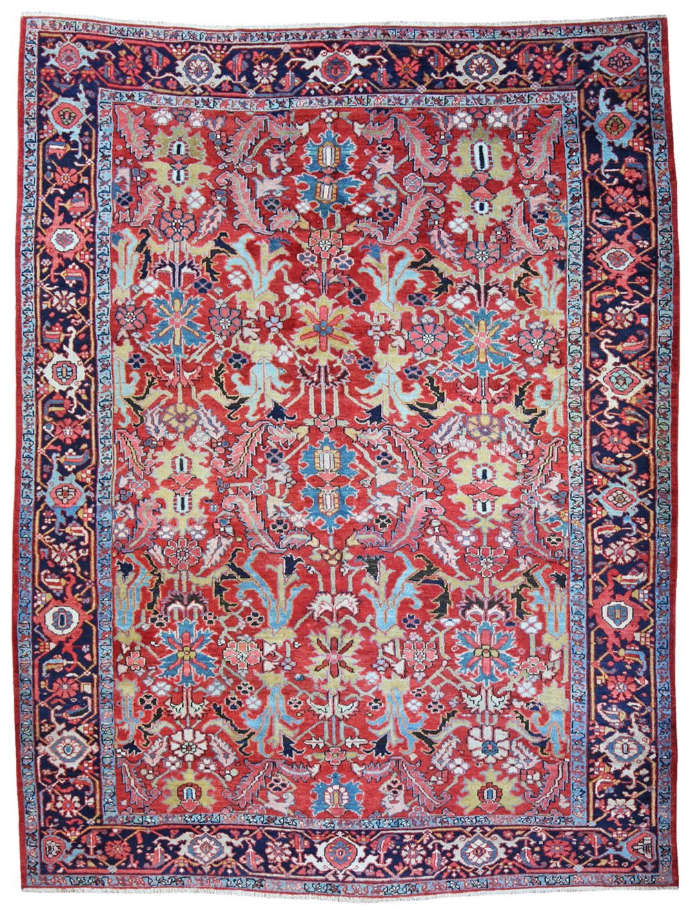 Antique Heriz carpet