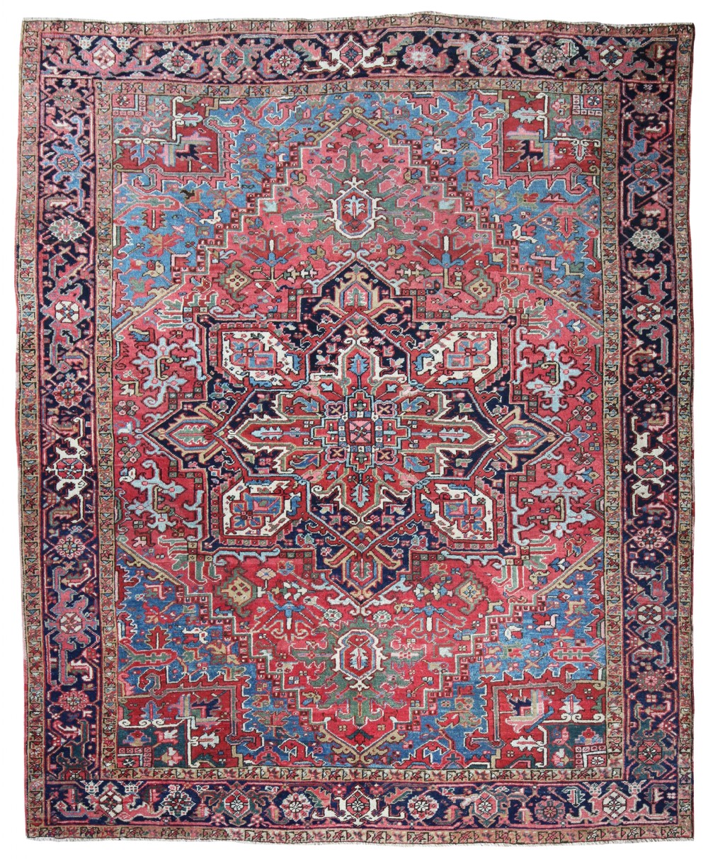 Antique Heriz carpet