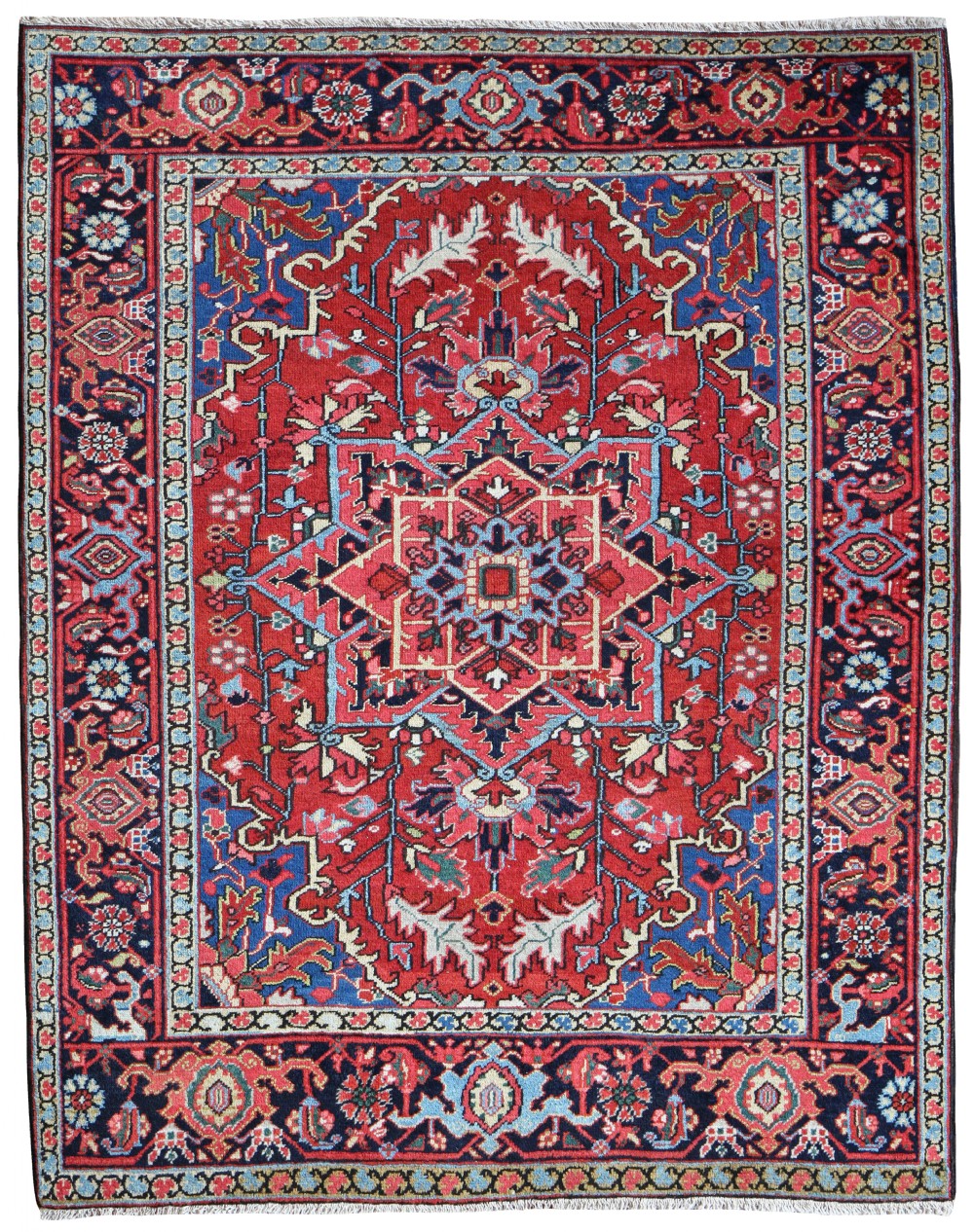Antique Heriz rug