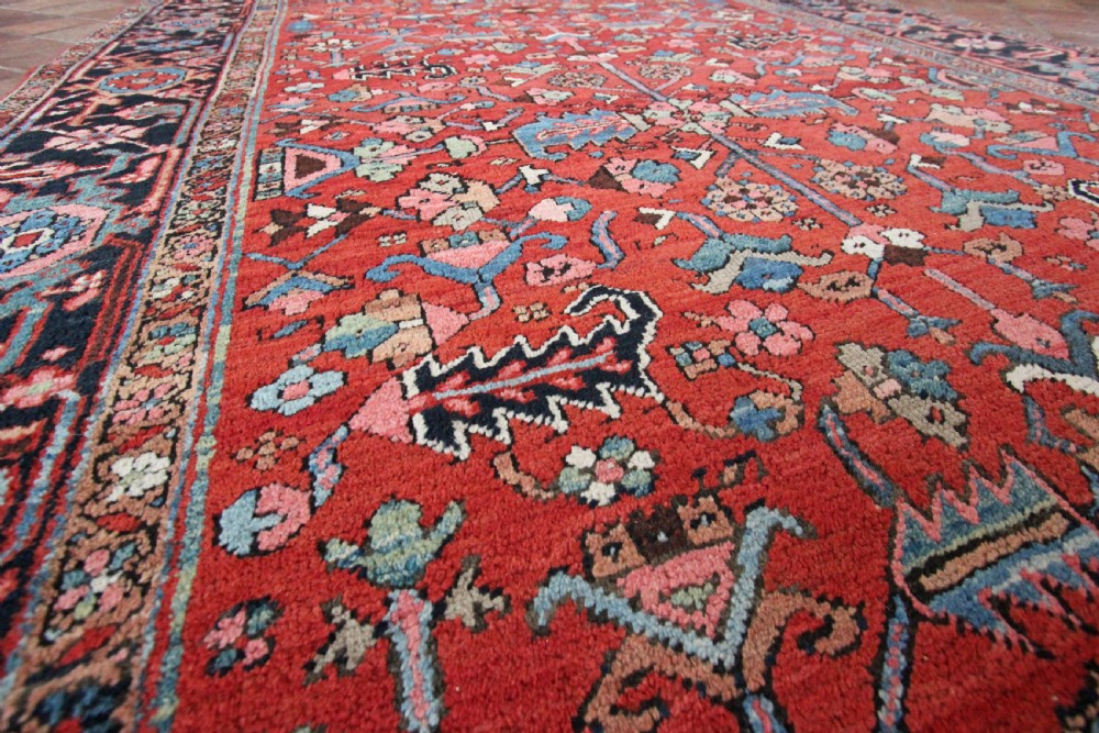 Antique Heriz Kelleh carpet View IV