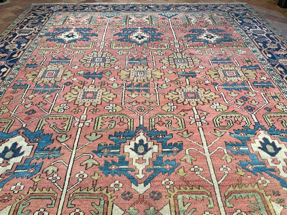 Antique Bakshaish carpet View IX