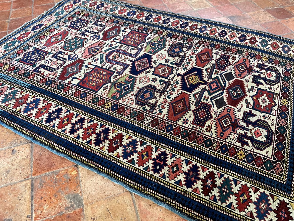 Antique Kuba rug View VI