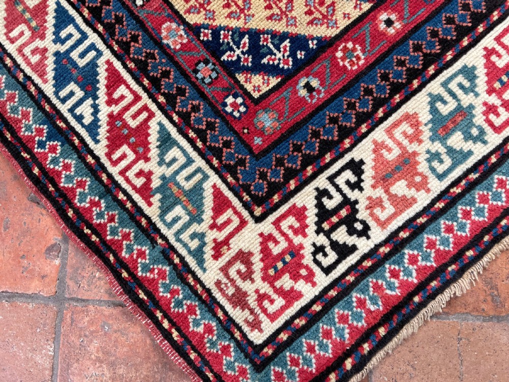 Antique Genje rug View IX