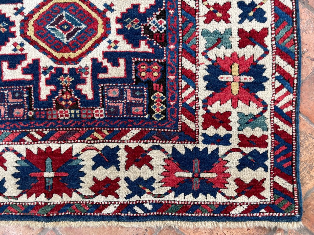 Antique Lesghi rug View II