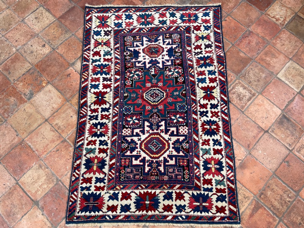 Antique Lesghi rug View III