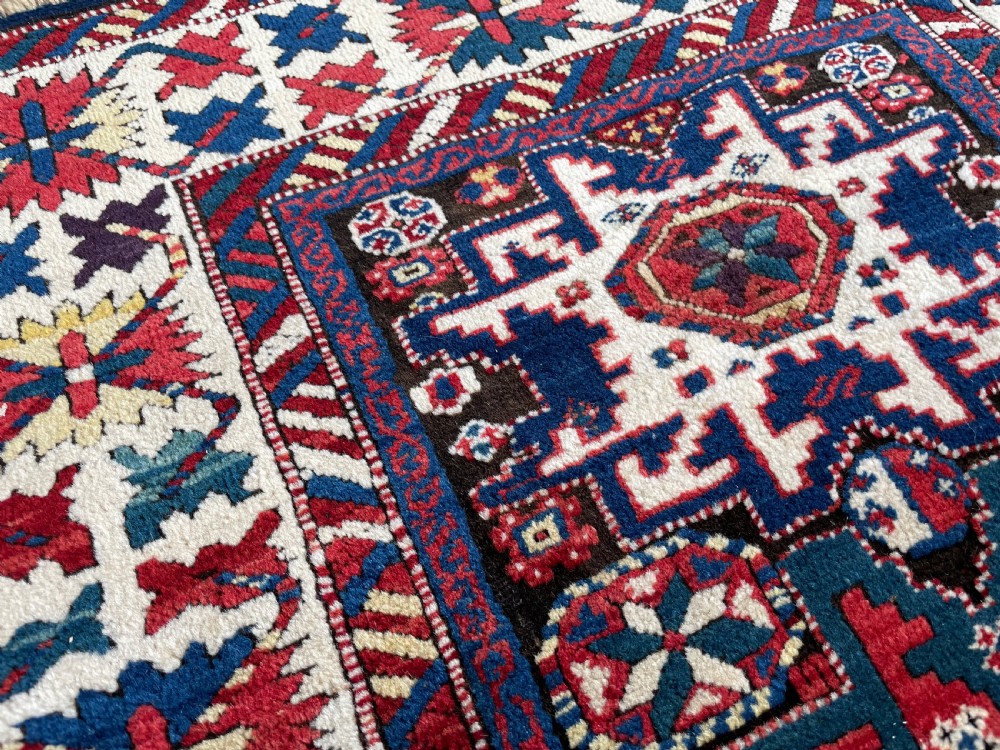 Antique Lesghi rug View X