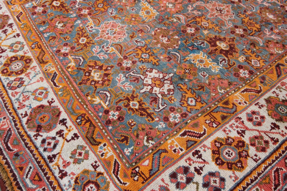 Antique Ushak carpet, Western Anatolia View V