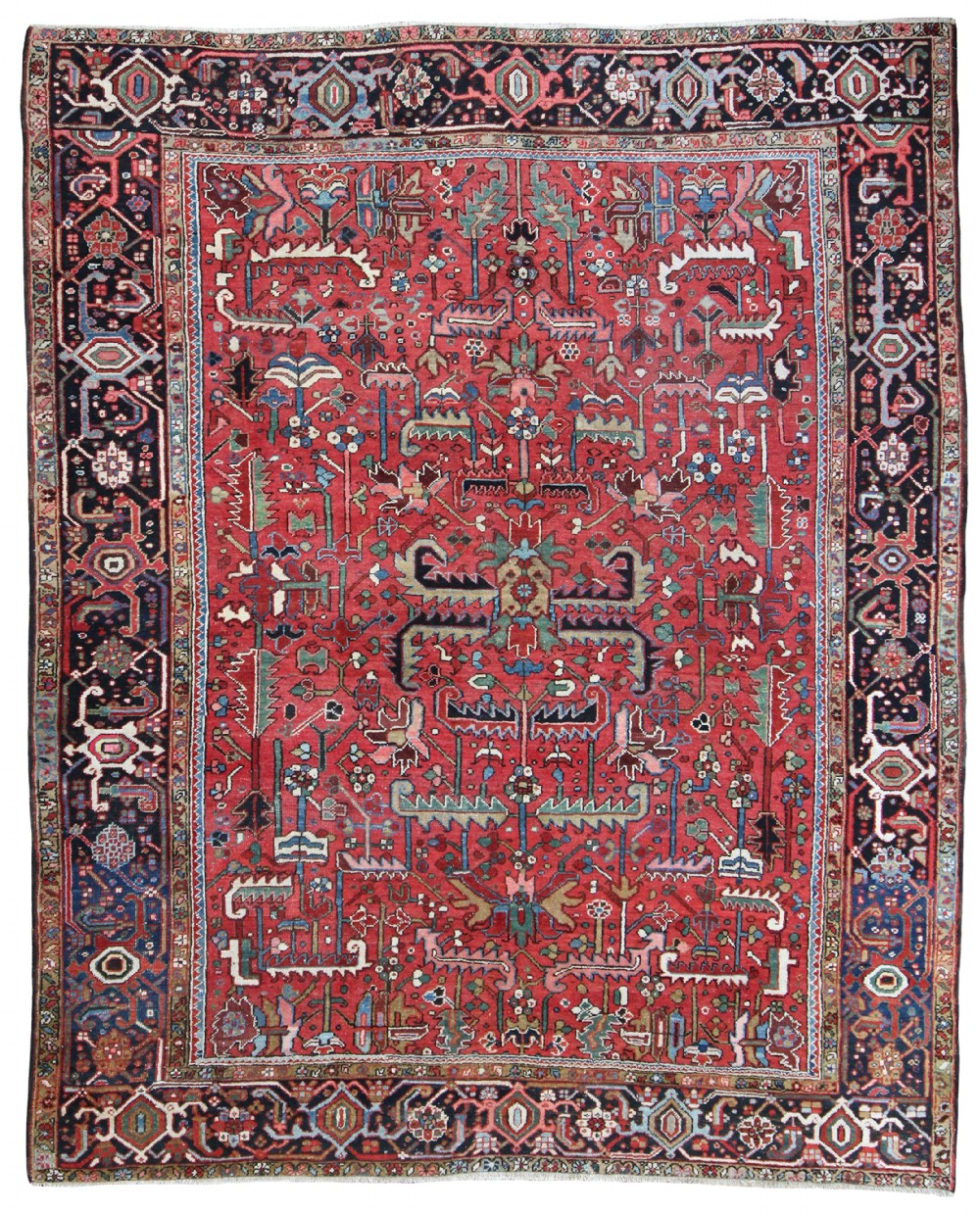Antique Heriz carpet