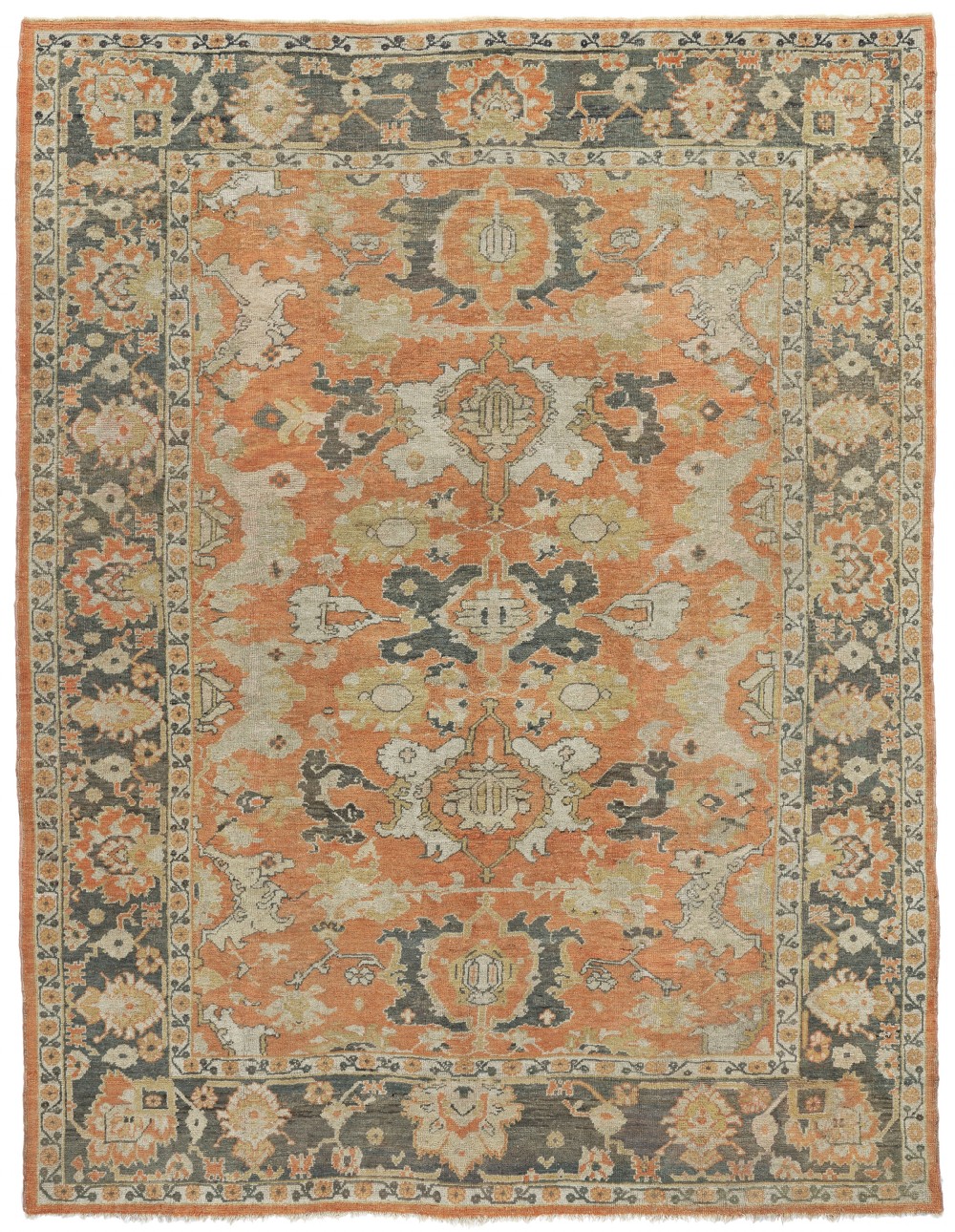Rare Antique Ushak carpet