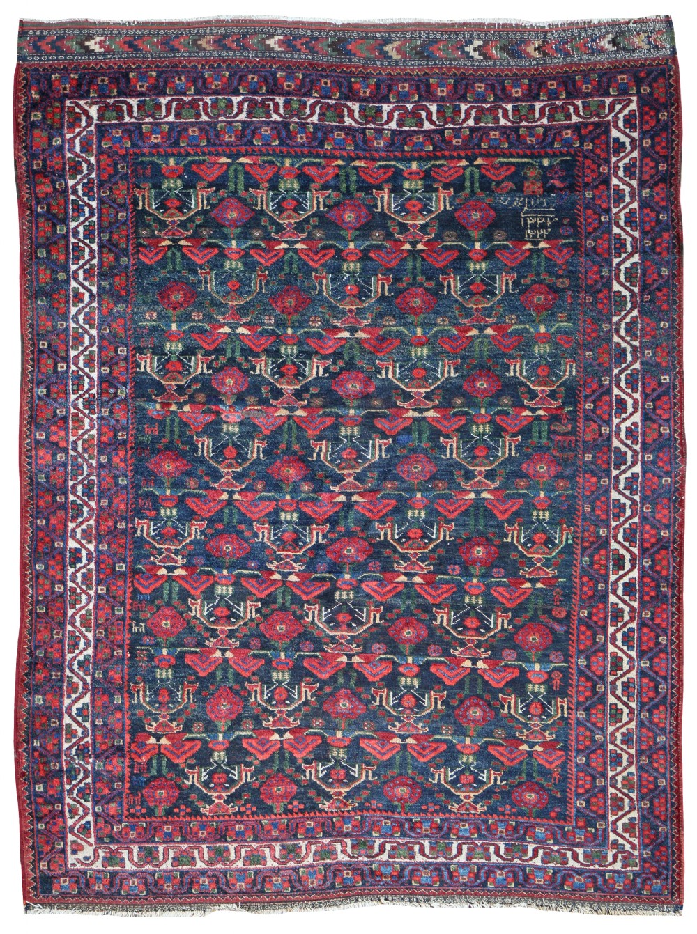 Antique Afshar rug