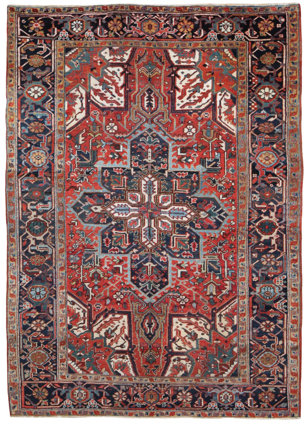 Antique Heriz carpet