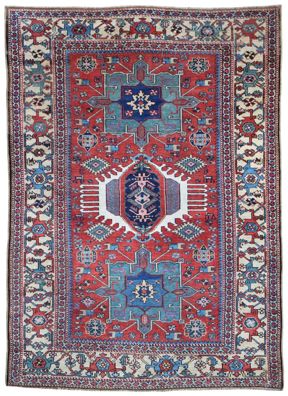 Rare Antique Karaja rug