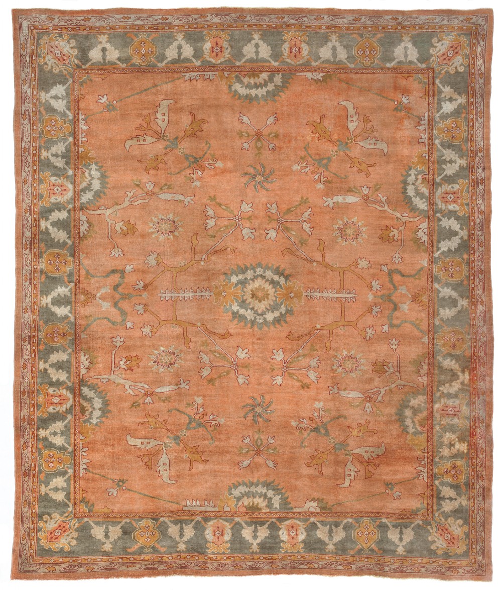 Antique Ushak carpet