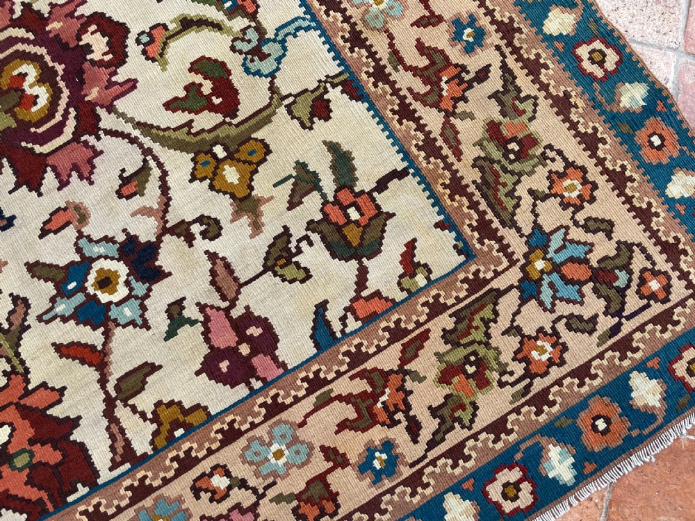 Antique Bessarabian Kilim View V