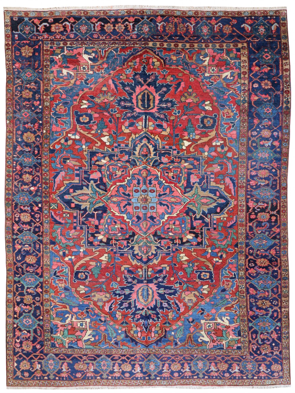 Antique 'Ahar' Heriz carpet