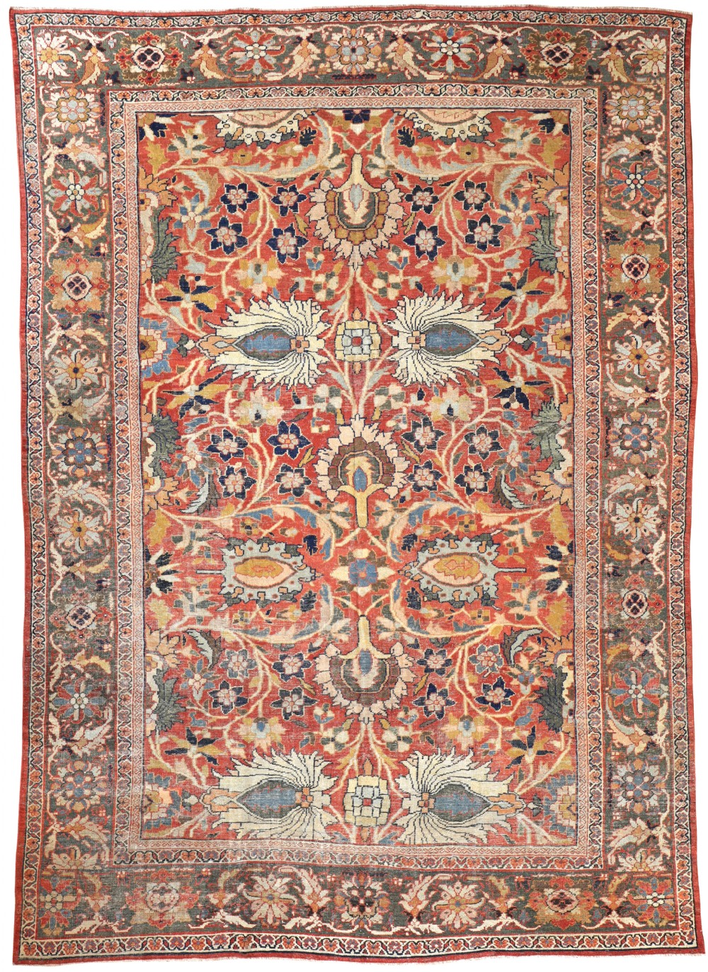 Early Antique Sultanabad carpet