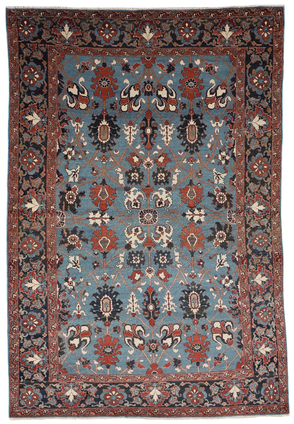 Antique Tabriz rug