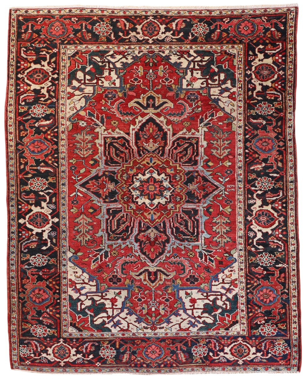 Antique Heriz rug