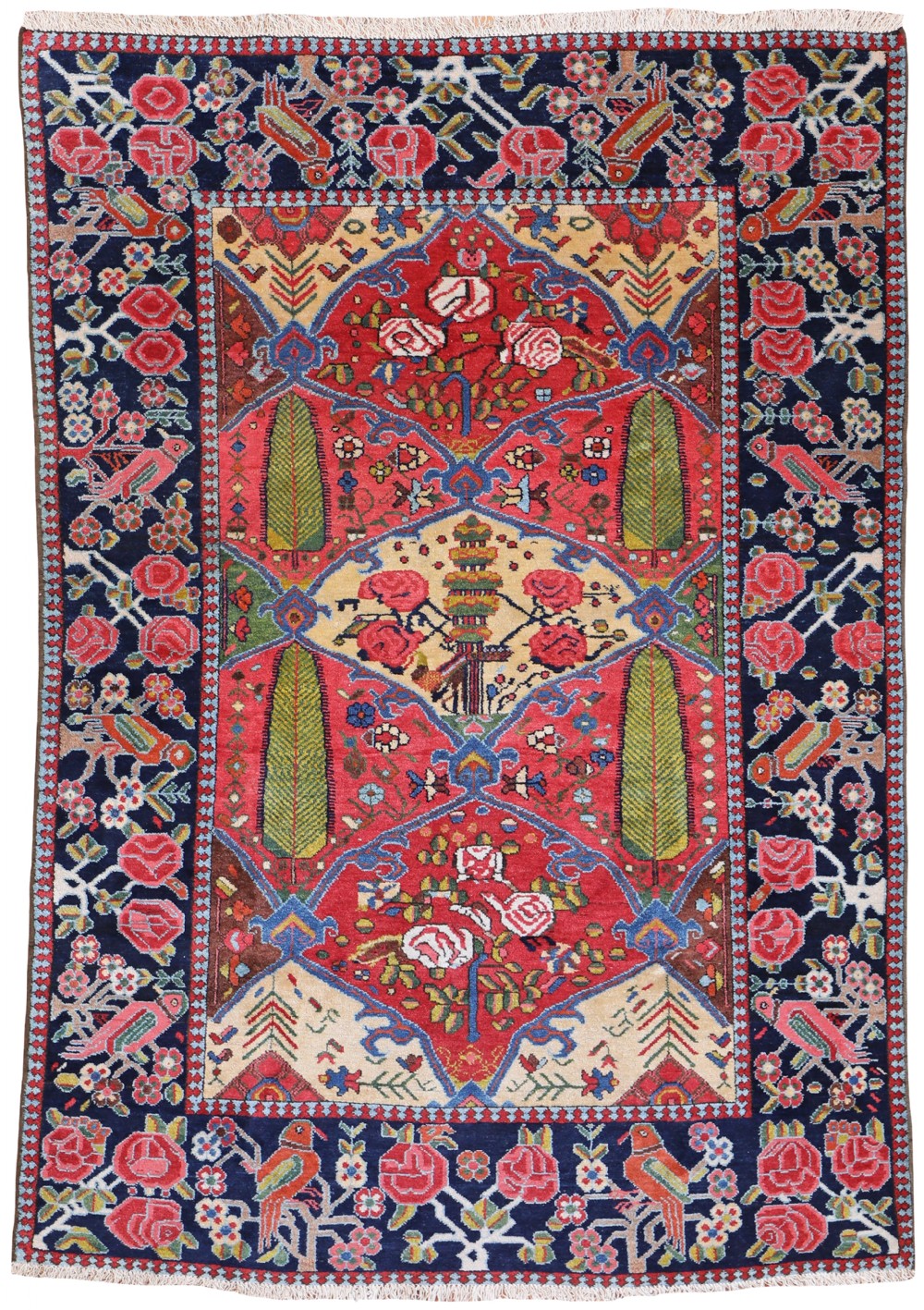 Antique Baktiari rug