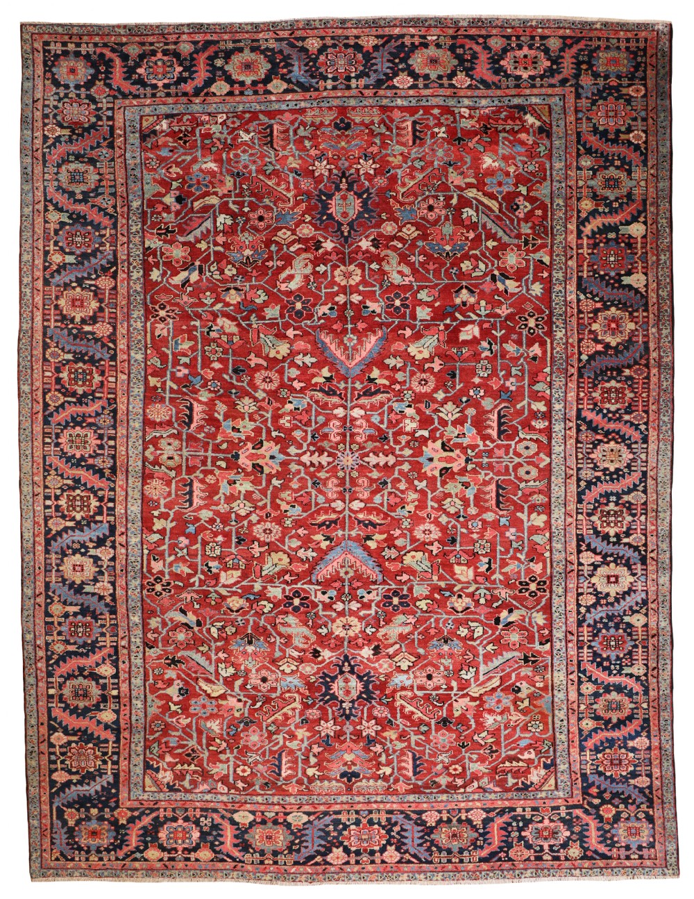 Antique Heriz carpet
