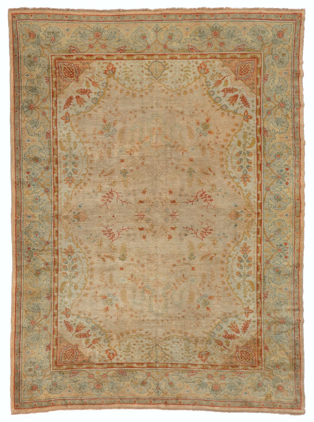 Rare Antique Ushak carpet