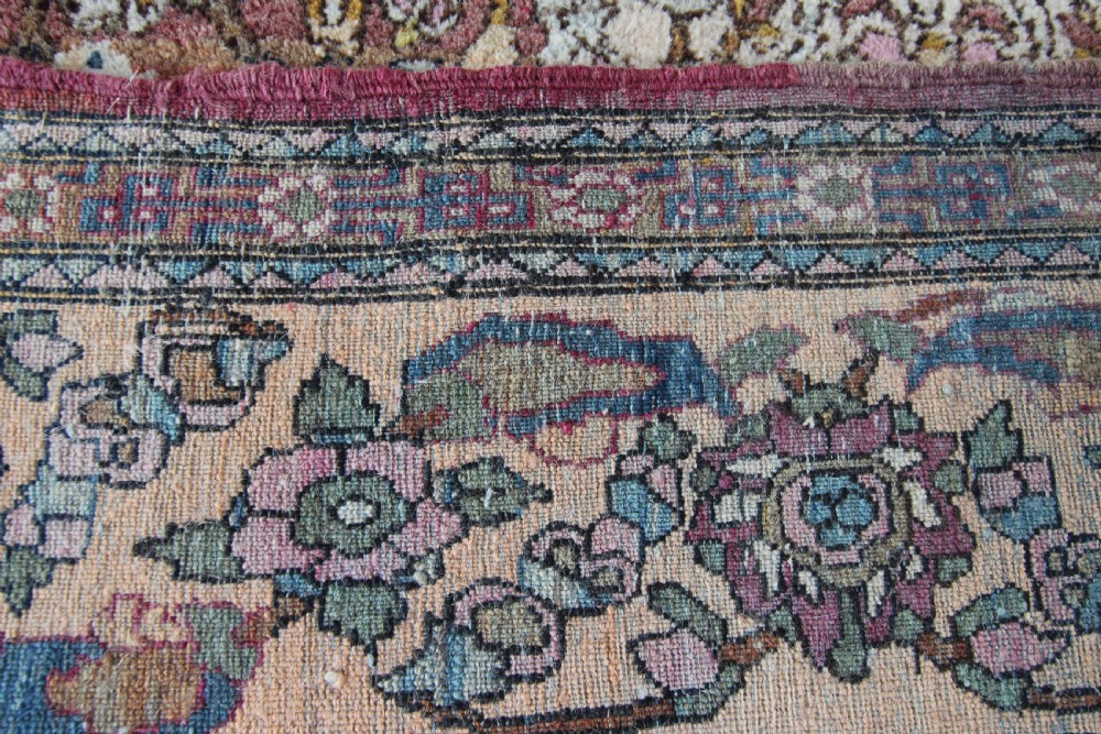 Antique Isfahan rug View II
