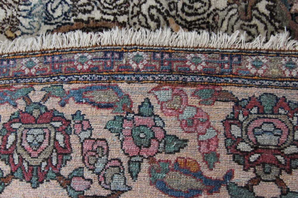 Antique Isfahan rug View III