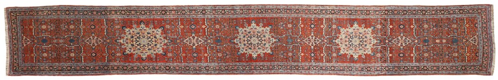 Rare Antique Tabriz runner View II