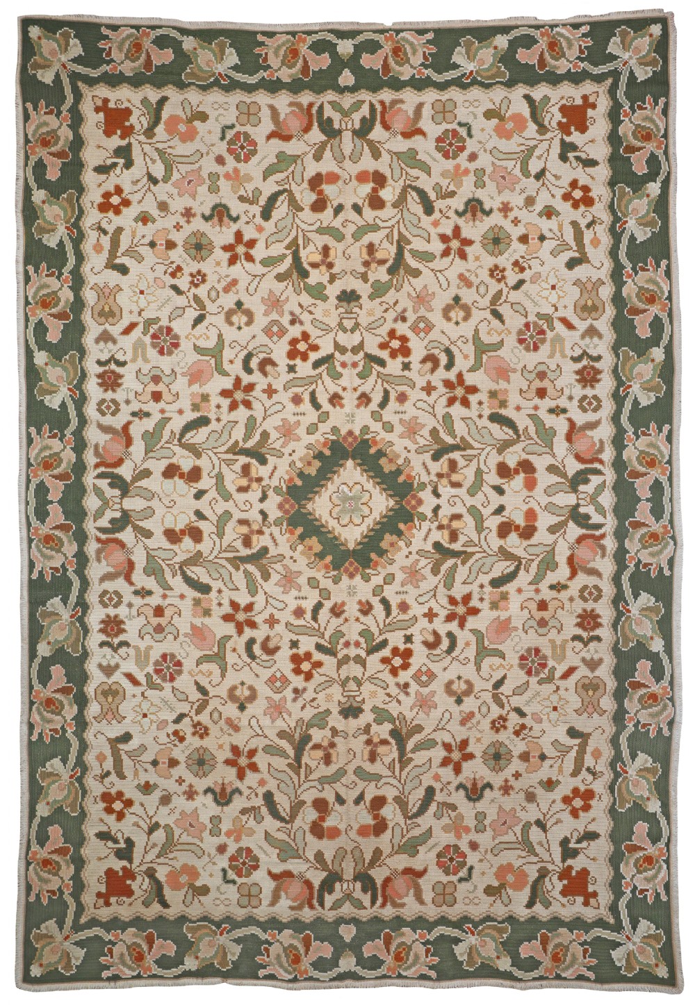 Antique Portuguese Needlepoint, Arraiolos, Southern Portugal