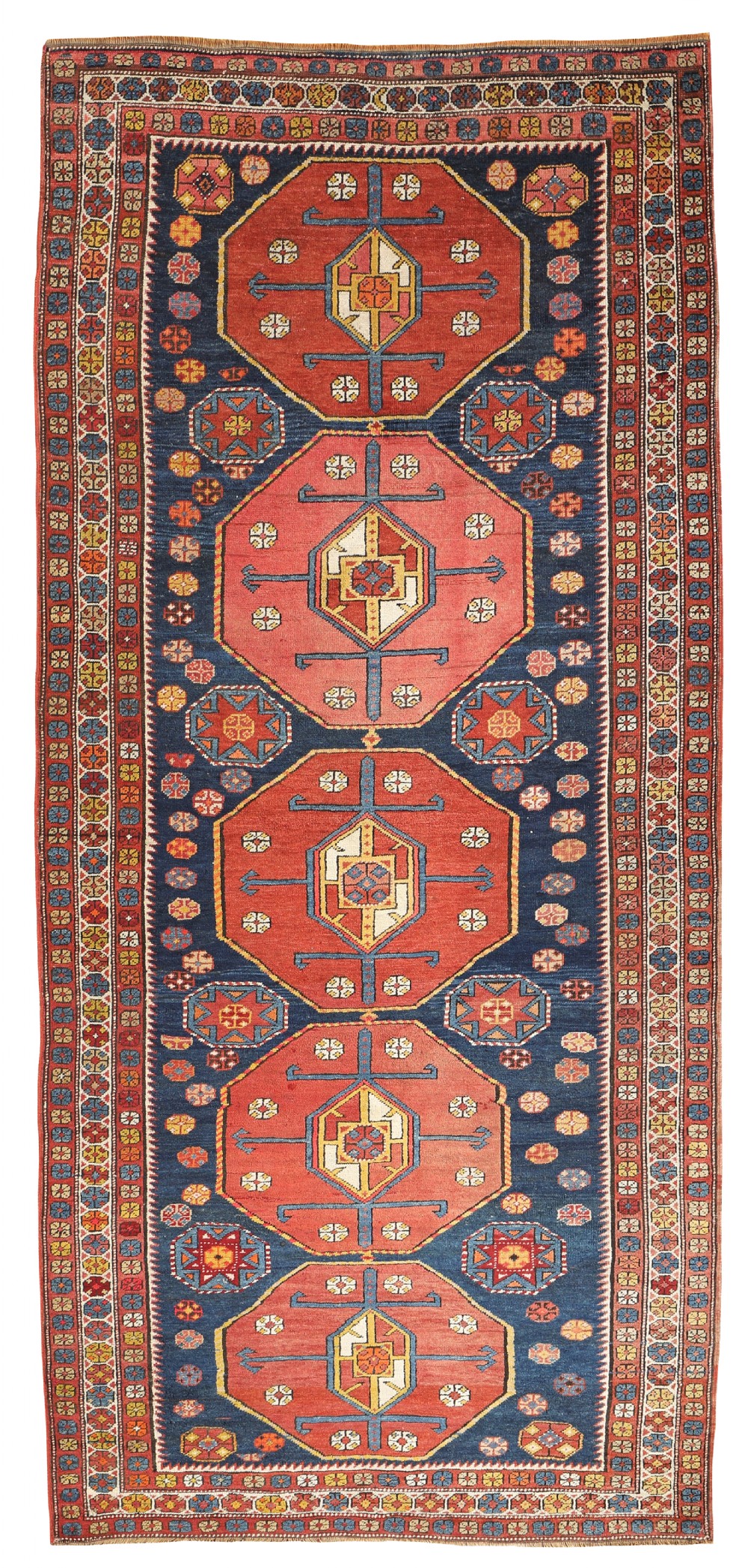 Antique Kazak Kelleh