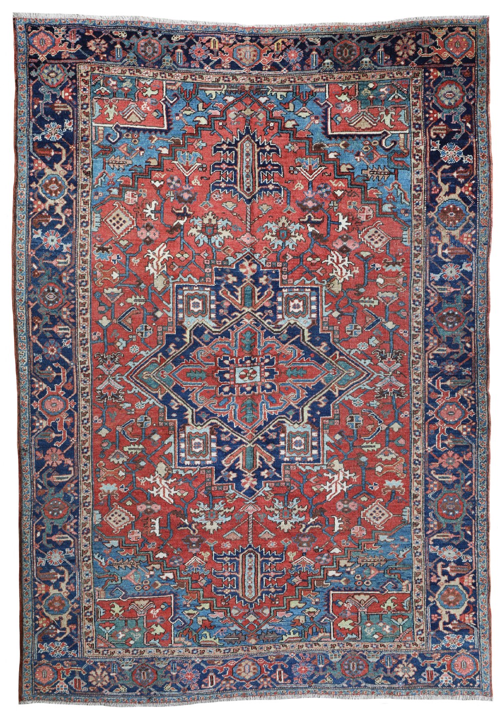 Antique Heriz carpet
