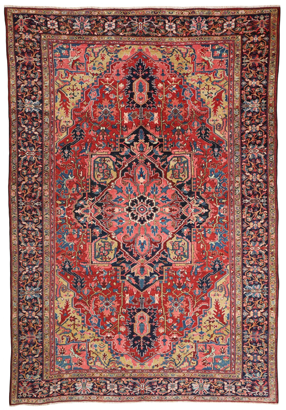 Antique Heriz carpet