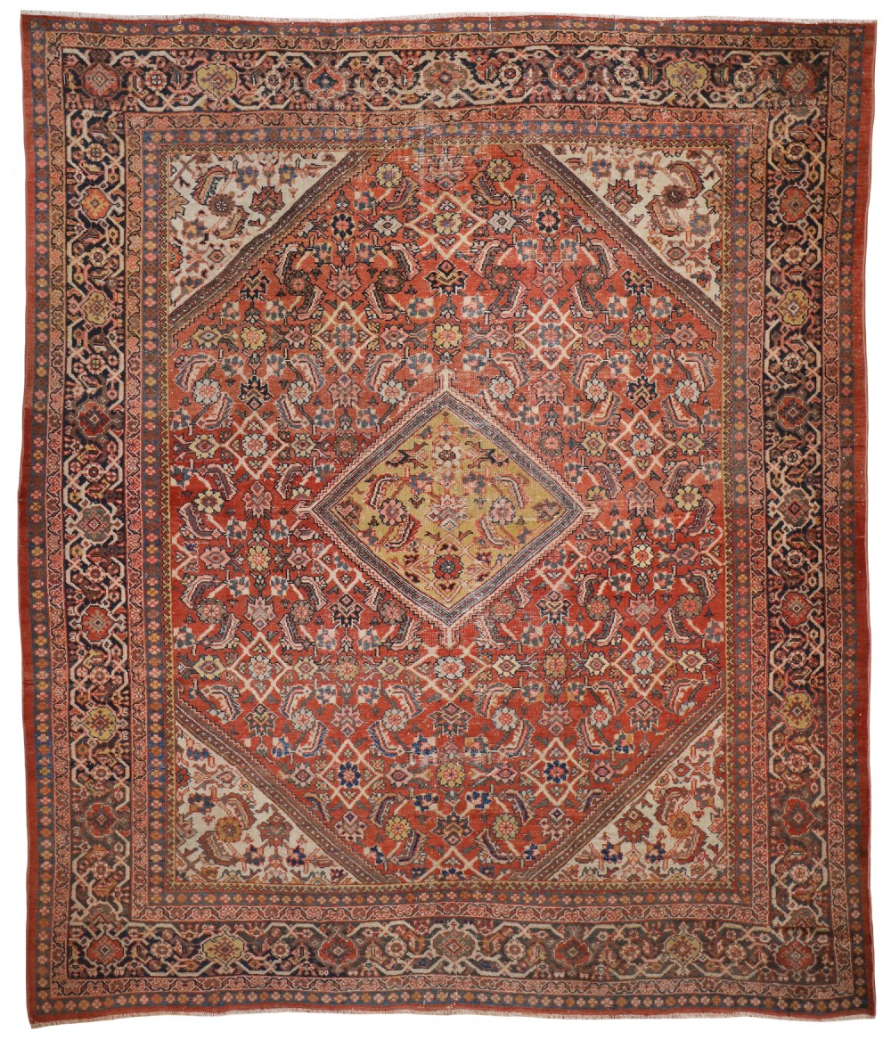 Antique Mahal carpet
