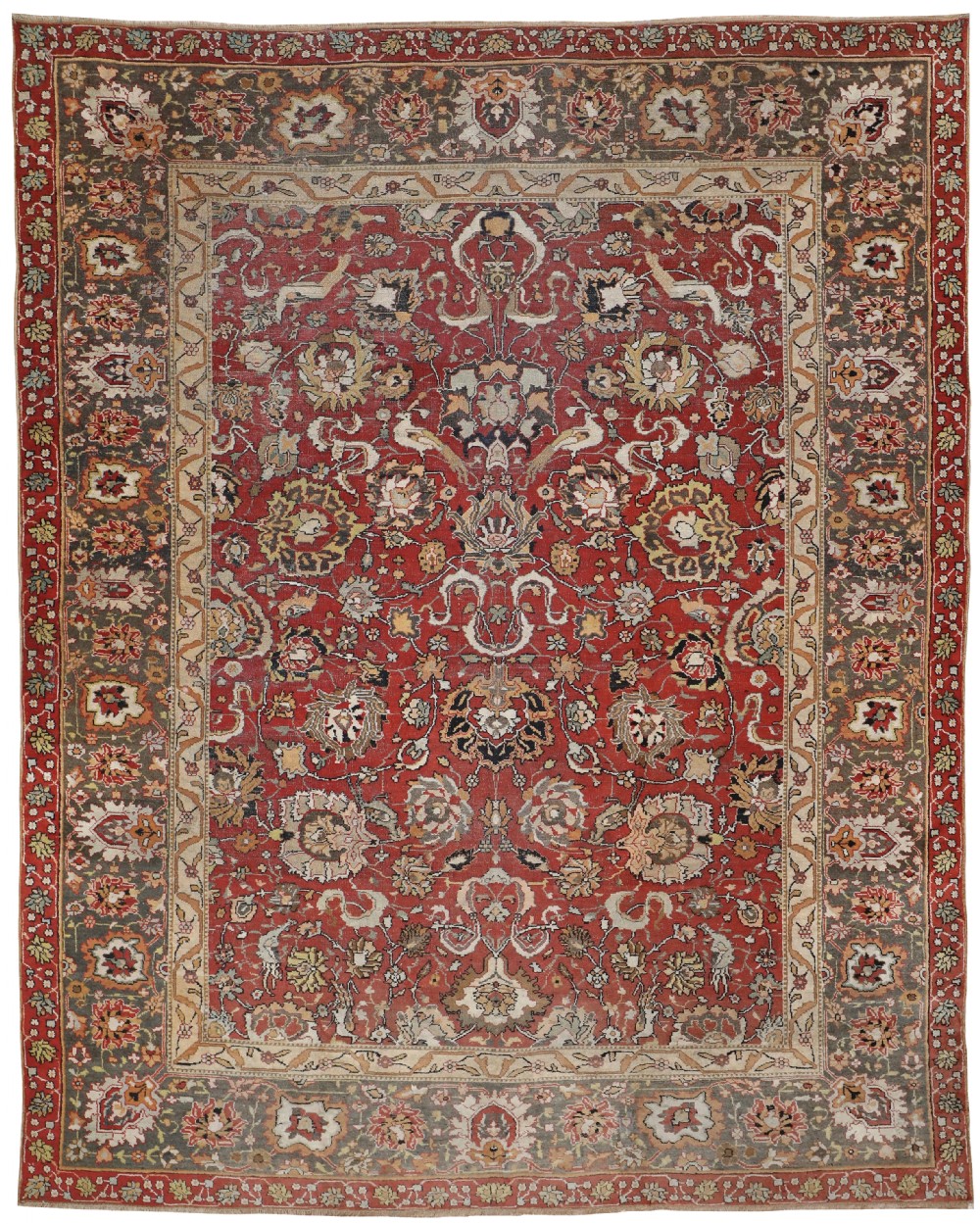 Antique Amritsar carpet