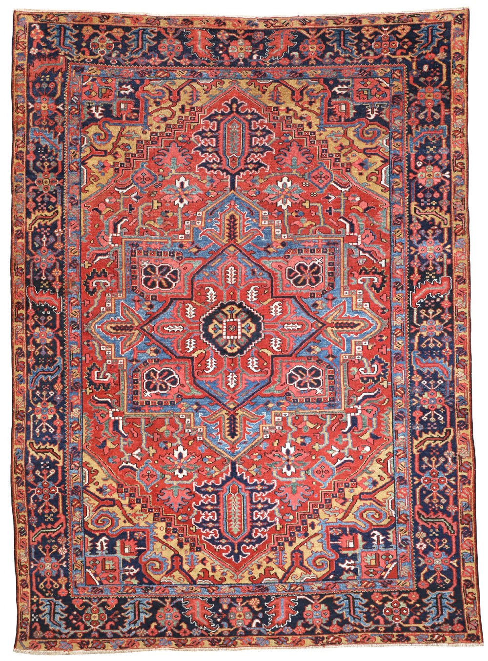 Antique Heriz carpet