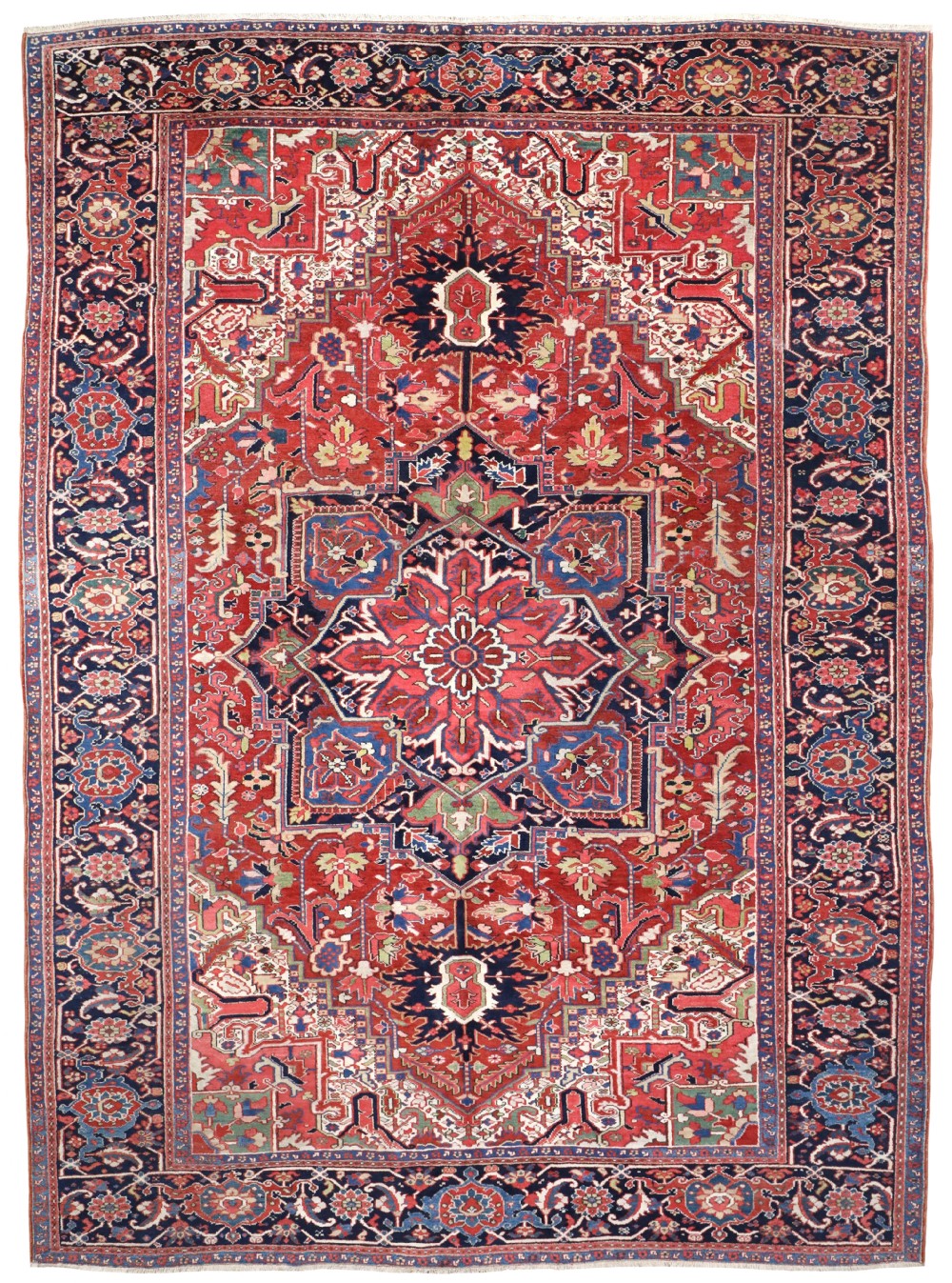 Antique Heriz carpet