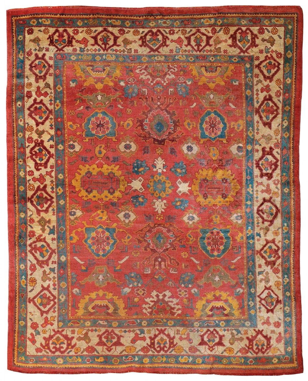 Antique Ushak carpet