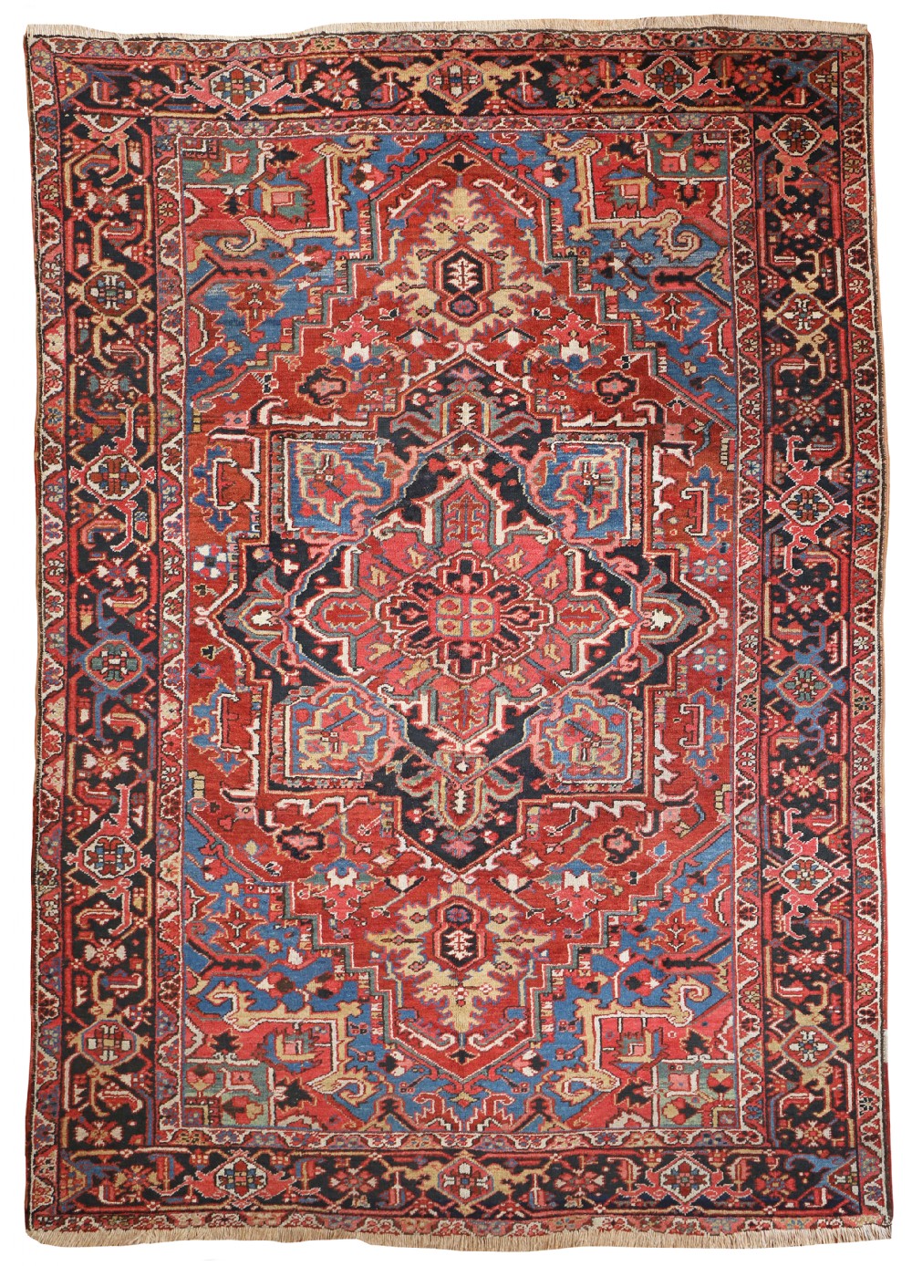 Antique Heriz carpet