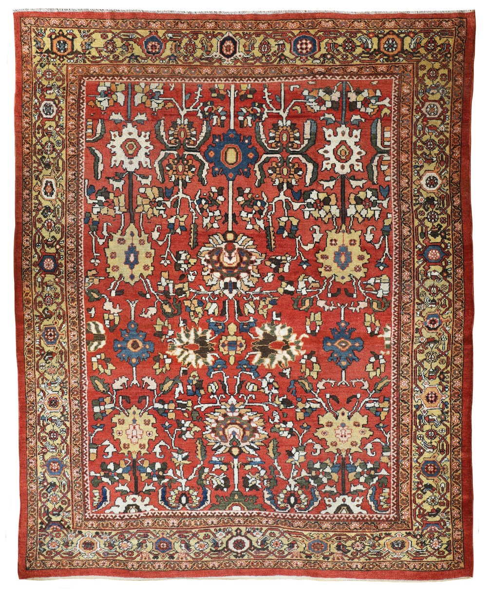 Antique Mahal carpet