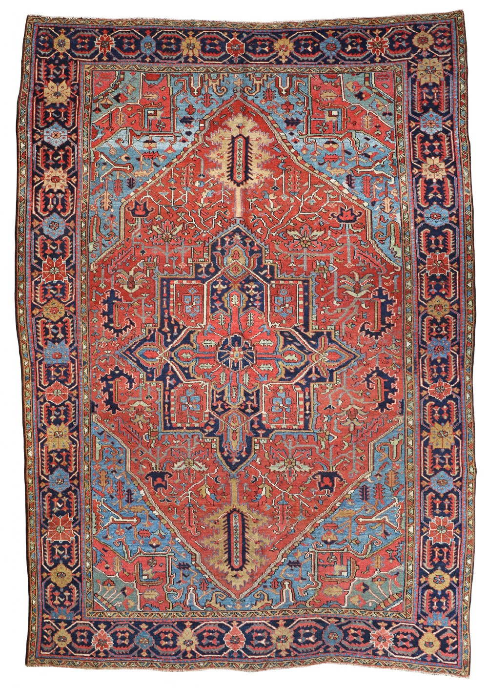 Antique Heriz carpet