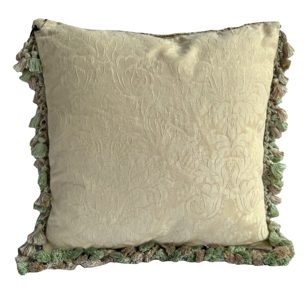 Antique Aubusson cushion View V