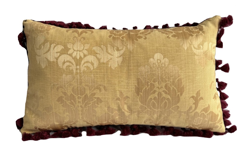 Antique Aubusson cushion View II