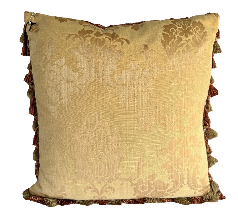 Antique Aubusson cushion View VI